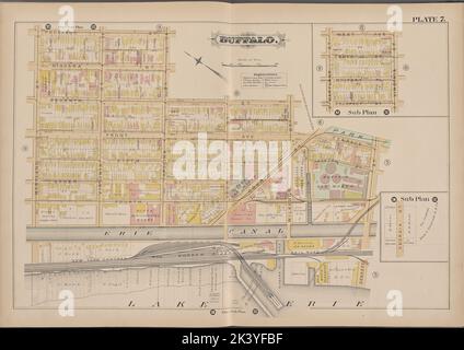 Buffalo, V. 2, Double Page Plate No. 48 Map bounded by Fillmore Ave ...