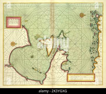 A chart of the EAST-SEA 1702 - 1707. Cartographic. Maps, Nautical ...