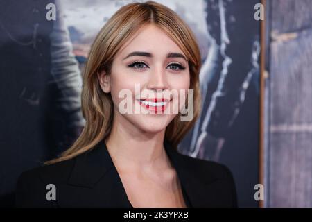 Los Angeles, Ca. 28th Sep, 2022. Caylee Cowan at the US Premiere