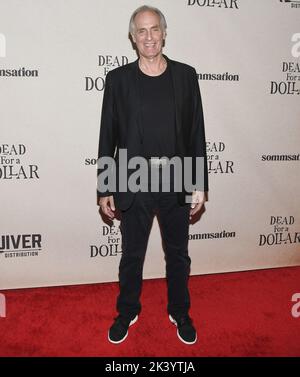 Los Angeles, USA. 28th Sep, 2022. Keith Carradine arrives at the DEAD FOR A DOLLAR Premiere held at the DGA in Los Angeles, CA on Wednesday, ?September 28, 2022. (Photo By Sthanlee B. Mirador/Sipa USA) Credit: Sipa USA/Alamy Live News Stock Photo