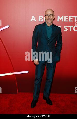 Los Angeles, USA. 28th Sep, 2022. Jim Rash arrives at Universal BROS premiere held at The Regal LA Live Credit: Ovidiu Hrubaru/Alamy Live News Stock Photo