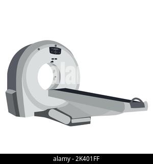 vector illustration of computed tomography.  Stock Vector