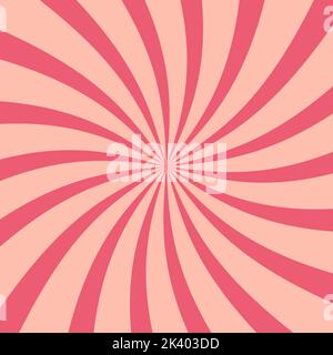 Retro background illustration in shades of pink. Vector pop art background. Stock Vector