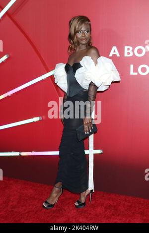 LOS ANGELES - SEP 28: Symone at the Bros Premiere at Regal LA Live on ...