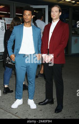 September 27 2022 Jacob Anderson, Sam Reid attend AMC' Anne Rice's Interview with the Vampiire screening at the IFC Center in New York September 27, 2022 Credit:RW/Mediapunch Stock Photo