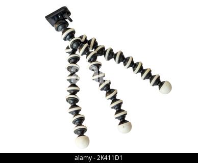 Gorilla pod on a white isolated background Stock Photo
