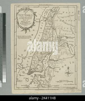 Map of New York I. : with the adjacent rocks and other remarkable parts of Hell-Gate Map of New York Island : with the adjacent rocks and other remarkable parts of Hell-Gate Cartographic. Maps. 1778. Lionel Pincus and Princess Firyal Map Division. New York (N.Y.), Manhattan (New York, N.Y.) Stock Photo