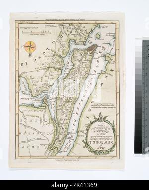 Map of New York I. : with the adjacent rocks and other remarkable parts of Hell-Gate Map of New York Island : with the adjacent rocks and other remarkable parts of Hell-Gate Cartographic. Maps. 1778. Lionel Pincus and Princess Firyal Map Division. New York (N.Y.), Manhattan (New York, N.Y.) Stock Photo