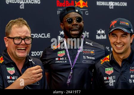 General Micah Racing Marina Bay, Singapore. 29th Sep, 2022. Sergio Perez, from Mexico ...