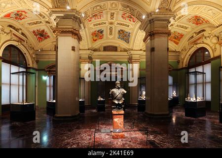 Wien, Kunst, Museum, Wien Kunsthistorische Museum, es ist ein Kunstmuseum mit Gemälden in Wien. Es zählt zu den bedeutendsten Museen der Welt.. Stock Photo