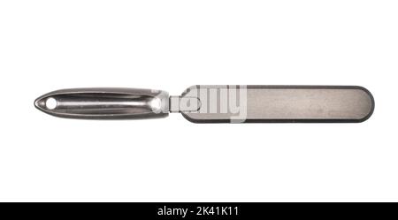 Plastic spatula to spread cream on the cake Stock Photo