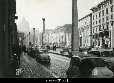 italia, traffico a roma, anni '60 // Italy, traffic in Rome, 1960s, Stock  Photo, Picture And Rights Managed Image. Pic. MAR-W331308