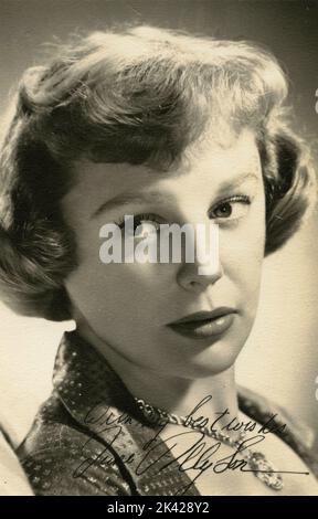 American stage and film actress June Allyson, 1940s Stock Photo