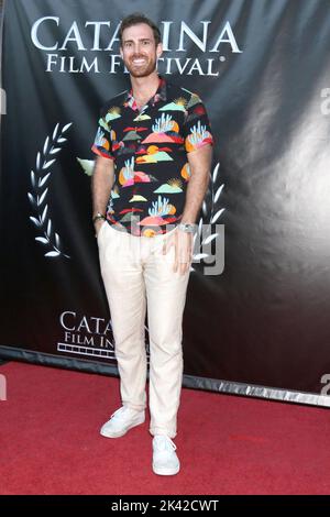 Santa Catalina Island, CA. 23rd Sep, 2022. Rob Mor at arrivals for Catalina Film Festival 2022 - FRI, Santa Catalina Island, CA September 23, 2022. Credit: Priscilla Grant/Everett Collection/Alamy Live News Stock Photo