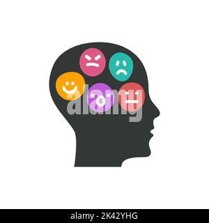 Schizophrenia, manic depressive psychosis, bipolar disorder logo ...