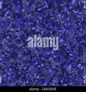 Blue rubber running coat seamless pattern top view Stock Vector