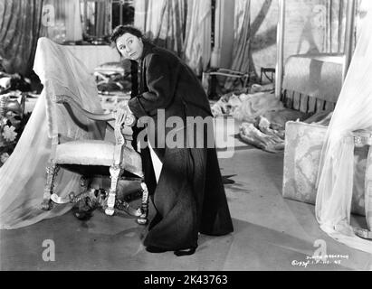 JUDITH ANDERSON as Mrs. Danvers in REBECCA 1940 director ALFRED HITCHCOCK novel Daphne Du Maurier producer David O. Selznick Selznick International Pictures / United Artists Stock Photo