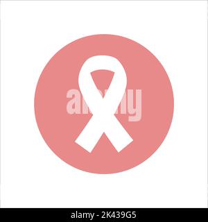 world thyroid day. button symbolic ribbon. Vector illustration Stock Vector