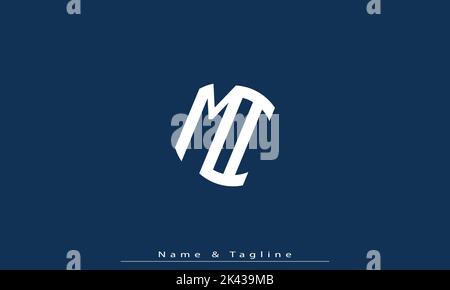 Alphabet letters Initials Monogram logo MI , IM Stock Vector