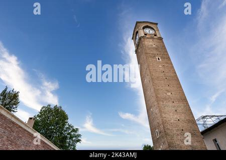 Adana Great Clock Tower (Büyük Saat in Turkish language) in Turkey. The clock tower in the city of Adana is a famous landmark Stock Photo