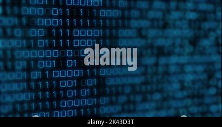 Image of data processing over globe Stock Photo