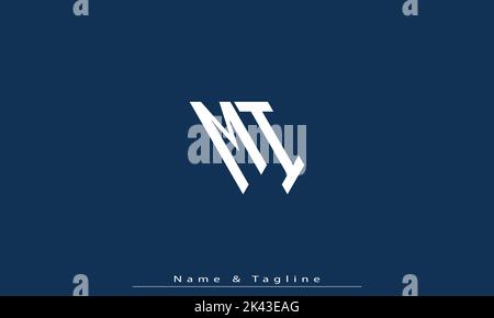 Alphabet letters Initials Monogram logo MI , IM Stock Vector
