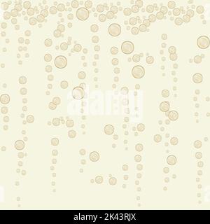 Multiple pale brown spots on pale yellow background. colour and shape concept digitally generated image. Stock Photo