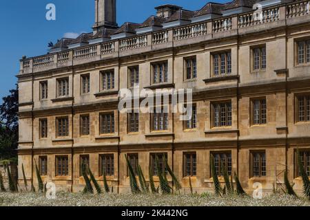 Kings College, University of Cambridge, UK. 22/6/22 Stock Photo