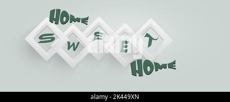 Home decoration art work Stock Photo