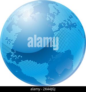 Globe grid technology vector corporate background Stock Vector Image ...