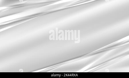 Abstract white and gray diagonal stripes lines background texture. Vector illustration Stock Vector