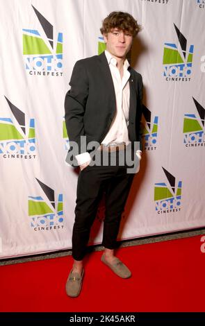 Glendale, California, USA 29th September 2022 Jax Butigan attends Noho Cinefest 'Dying to Sleep' Premiere at LOOK Dine In Cinemas Glendale on September 29, 2022 in Glendale, California, USA. Photo by Barry King/Alamy Live News Stock Photo