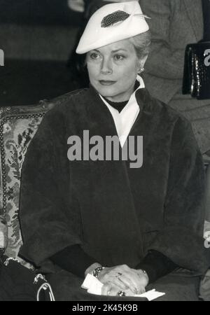 GRACE KELLY Princess Monaco and former american actress Stock Photo