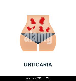 Skin inflammation. Dermatitis skin. Infographics. Vector illustration ...