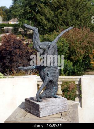 The Sculpture Park, Burghley House, Stamford Stock Photo