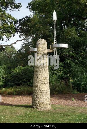 The Sculpture Park, Burghley House, Stamford Stock Photo