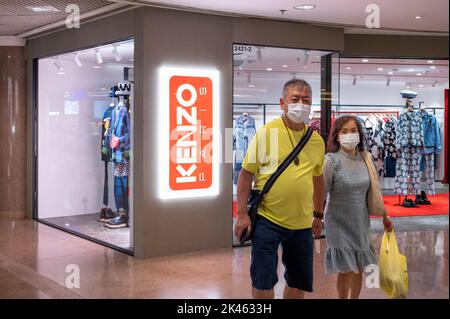 French luxury fashion house owned by LVMH and founded by Japanese designer  Kenzo Takada, Kenzo, store seen in Hong Kong Stock Photo - Alamy