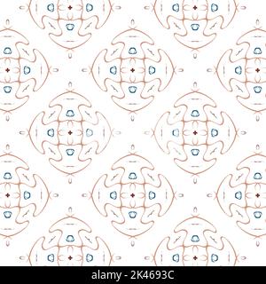 vector illustration of seamless creative pattern Stock Vector