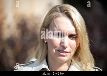 September 29, 2022, Kyiv, Ukraine: U.S. ambassador to Ukraine Bridget Brink seen in Kyiv, Ukraine. (Credit Image: © Oleksii Chumachenko/SOPA Images via ZUMA Press Wire) Stock Photo