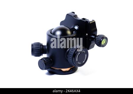 tripod ball head for photography and video Stock Photo