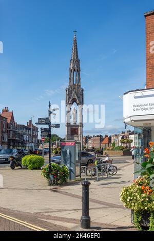 The Clarkson Memorial (Abolition of slavery), Bridge Street, Wisbech, Cambridgeshire, England, United Kingdom Stock Photo