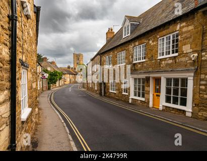 Abbotsbury, United Kingdom - 6 September, 2022: picturesque Abbotsbury village in Dorset on the Jurassic Coast of England Stock Photo