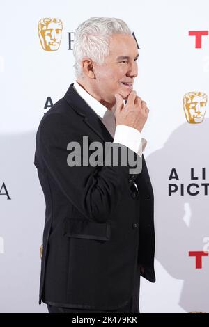 Baz Luhrmann attending Baz Luhrmann's A Life in Pictures event at BAFTA, in Piccadilly, London. Picture date: Friday September 30, 2022. Stock Photo