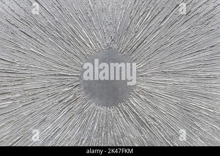 Silver background with pattern. Space for text Stock Photo