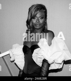 Symone arrives at Universal BROS premiere held at The Regal LA Live in ...