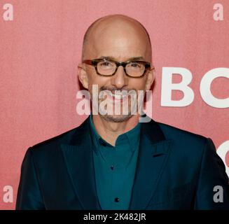 Los Angeles, USA. 28th Sep, 2022, Jim Rash arrives at Universal BROS premiere held at The Regal LA Live Stock Photo