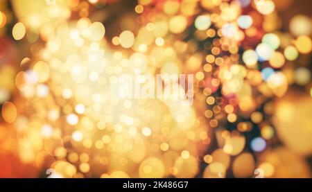 Festive lights bokeh background, Defocused bokeh lights, Blurred bokeh, Bokeh light vintage background, Abstract colorful defocused dot, Soft focus Stock Photo