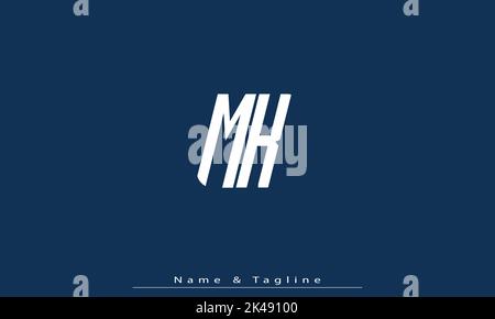 Alphabet letters Initials Monogram logo MK , KM Stock Vector