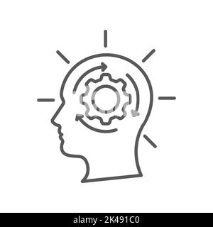 Realization icon. Simple creative element. Realization icon for templates, infographics, and banners Stock Vector