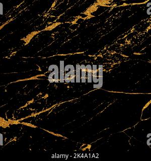 Gold marble texture design for poster, brochure, invitation, cover, catalog. Vector illustration Stock Vector